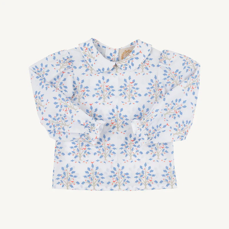 Maude's Peter Pan Collar Shirt and Onesie (Long Sleeve) | The Beaufort Bonnet Company