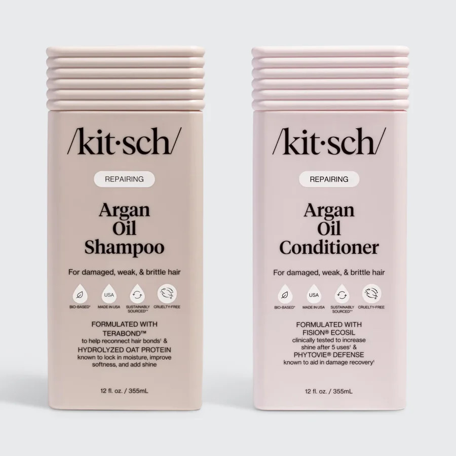 Repairing Argan Oil Shampoo & Conditioner Combo | Kitsch