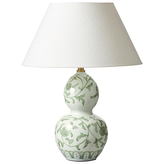 Bonington Table Lamp - Jade | OKA UK