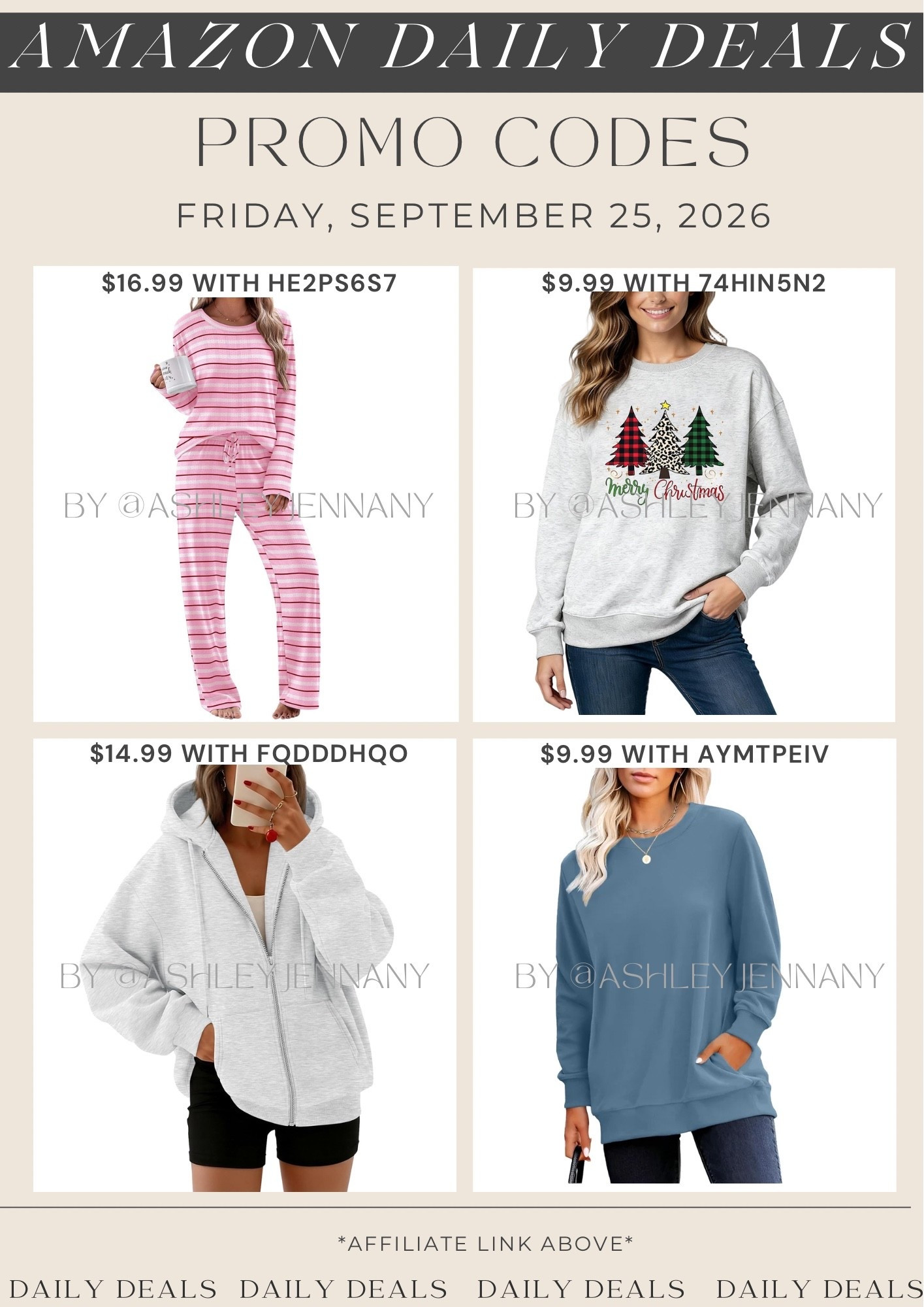 Amazon deals

#LTKSeasonal #LTKSaleAlert #LTKMidsize