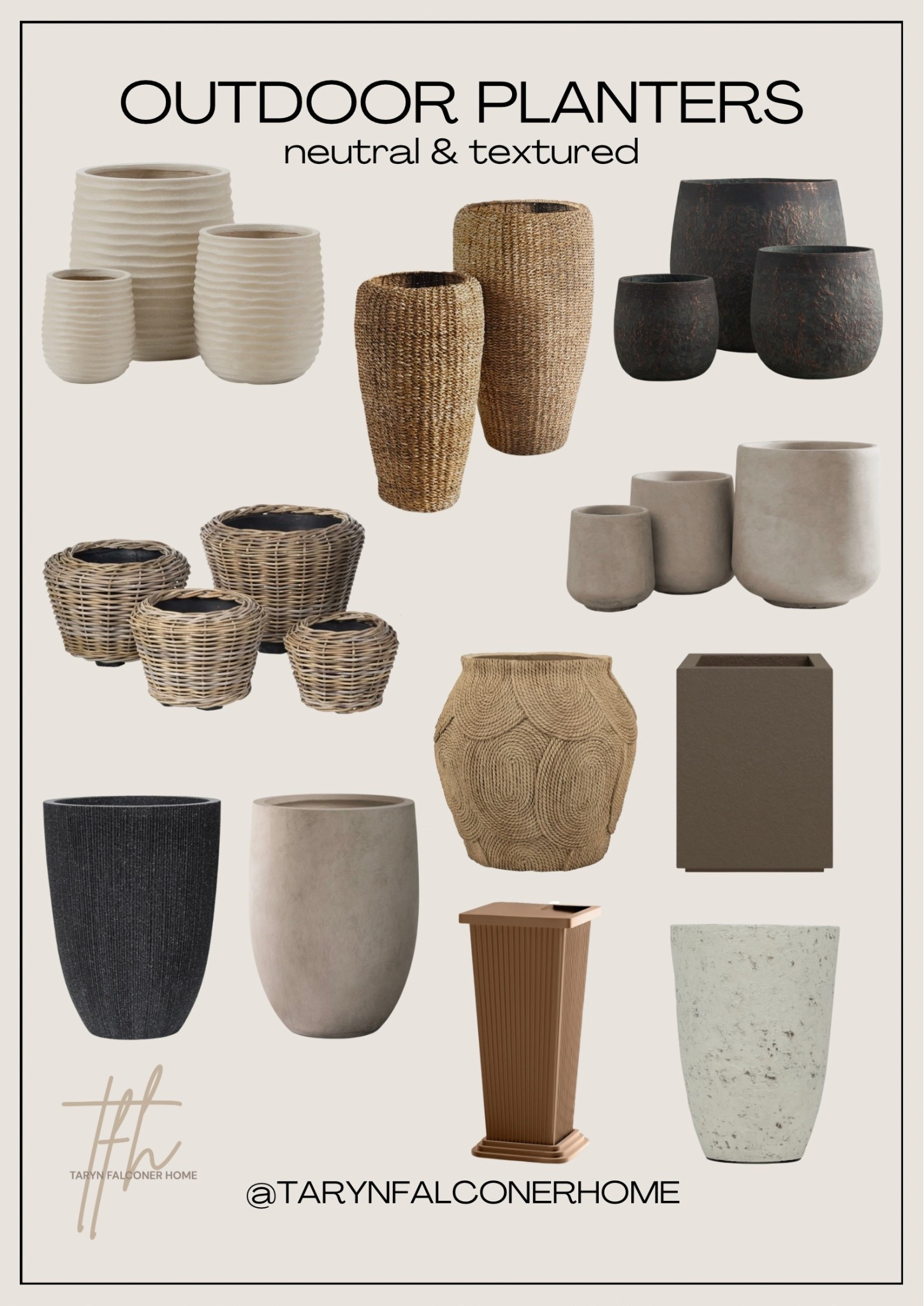 Neutral & textured outdoor planters🤎

#planter #outdoordecor #outdoorplanter #outdoor #patio #patiofind #patioplanter

#LTKSeasonal #LTKHome