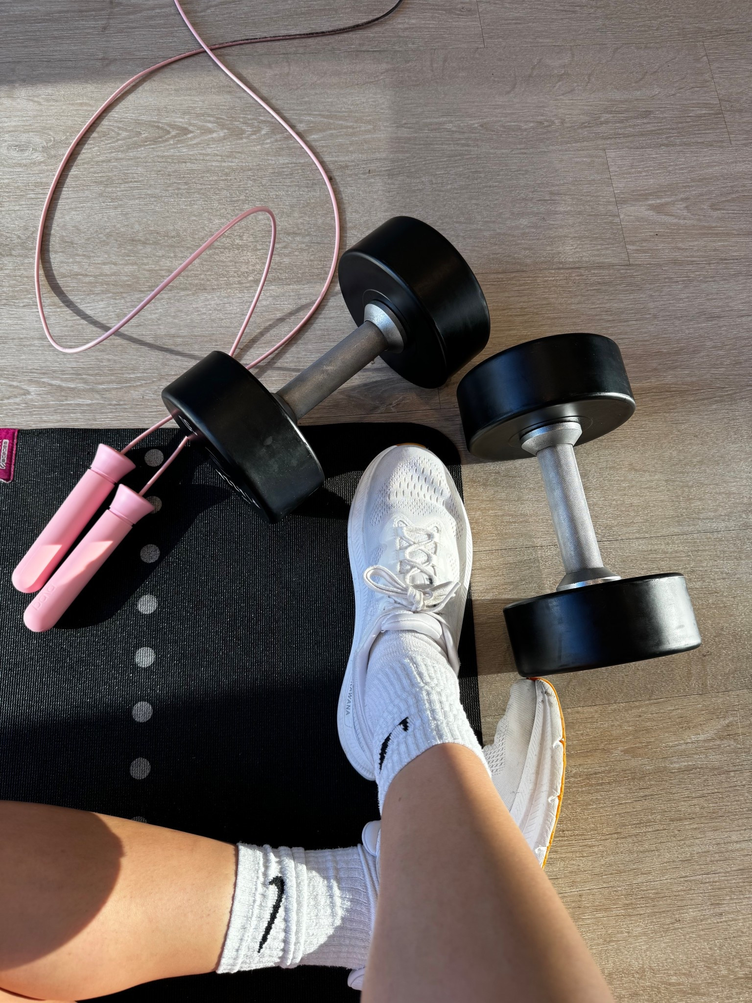 My at home workout essentials! These are the best training sneakers I’ve ever tried 

#LTKActive