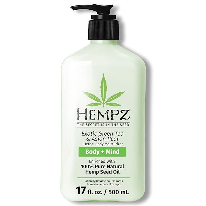 HEMPZ Body Lotion - Green Tea & Asian Pear Daily Moisturizing Cream, Shea Butter Body Moisturizer... | Amazon (US)