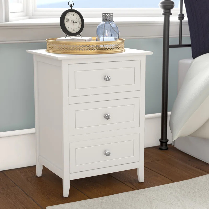 Ovellette 3 Drawer Nightstand | Wayfair North America