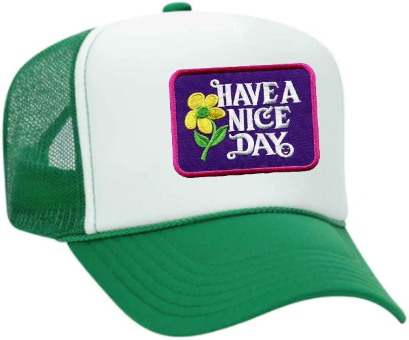 Have A Nice Day Vintage Patch Trucker Hat | Amazon (US)
