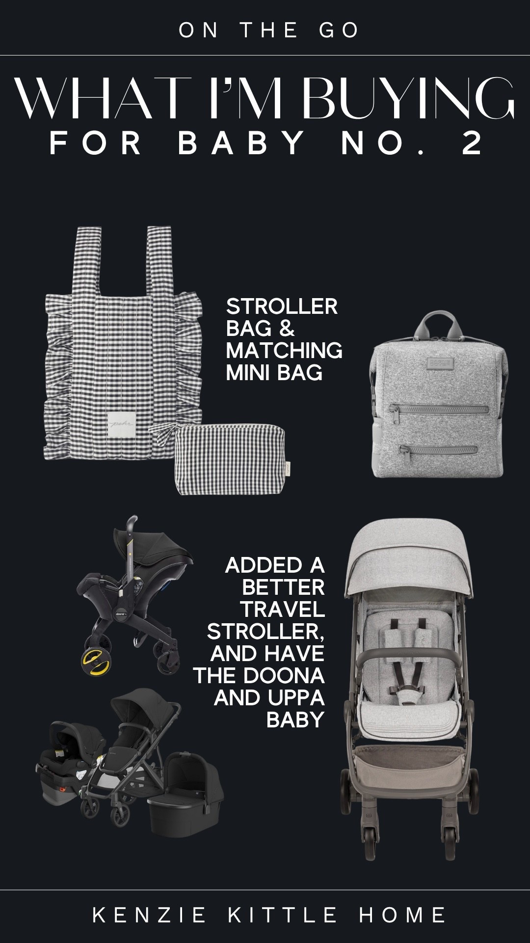 A few of our favorite on the go accessories for baby #2 

#LTKBaby #LTKmomlife #LTKKids