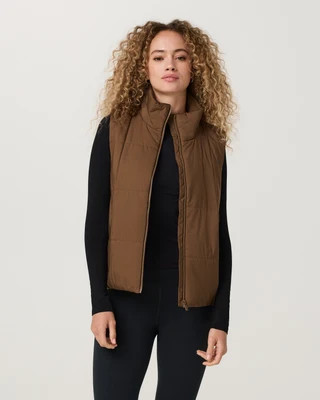 Vuori Canyon Insulated Sporty Vest | Bourbon | Small | Vuori Clothing (US & Canada)