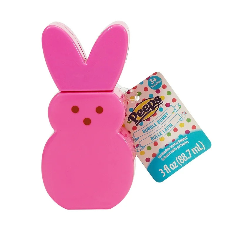 Peeps Bunny Shape Scented Bubbles, Pink | Walmart (US)