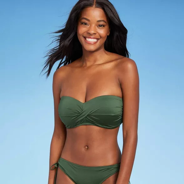 Women's Molded Bandeau Bikini Top - Kona Sol™ | Target