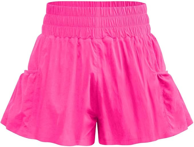 Womens Linen Shorts Summer Casual Low Rise Drawstring Sweat Shorts Baggy Solid Retro Lounge Short... | Amazon (US)