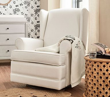 Wingback Manual & Power Swivel Glider Recliner | Pottery Barn Kids