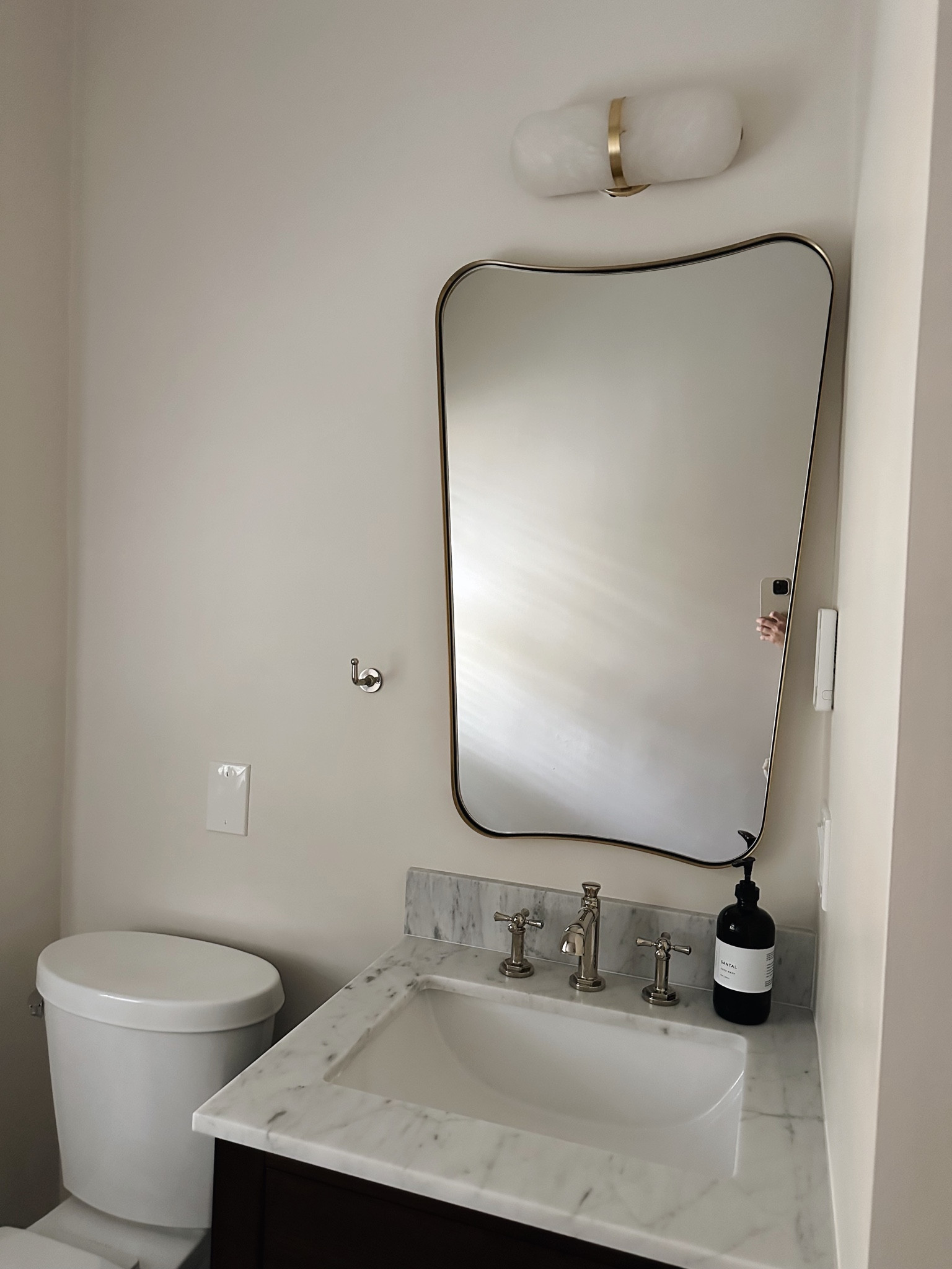 Our guest bathroom glow up ✨

#LTKhome