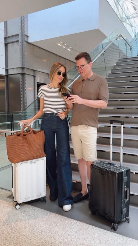 Comfortable and stylish couple’s tropical airport outfit 

#LTKTravel #LTKStyleTip #LTKSeasonal