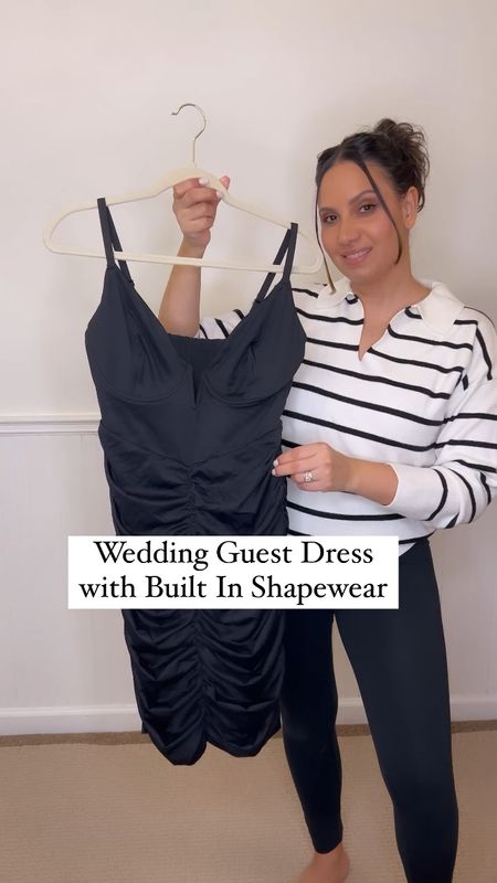 The perfect black wedding guest dress with built in shapewear and bra!!

Use my code style_uncovered15 for 15% off your order!

Plus you can buy the arm covers to cover up your arms or transform the dress into new dress looks!

Little black dress, lbd, formal event dress, party dress, black birthday dress, shapewear dresss

#LTKmidsize #LTKwedding #LTKfindsunder100