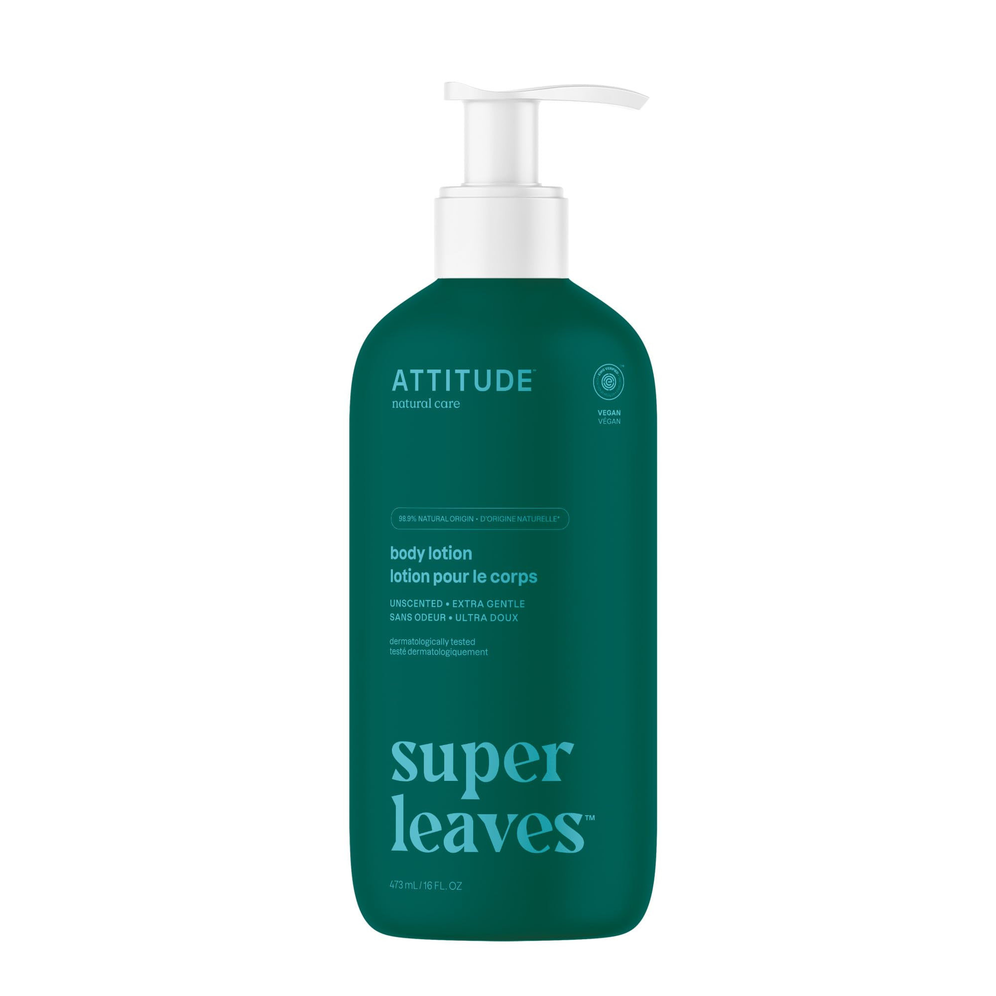 ATTITUDE Body Lotion, EWG Verified, Vegan & Cruelty-Free, Hydrating Moisturizer for Dry Skin, Non... | Amazon (US)