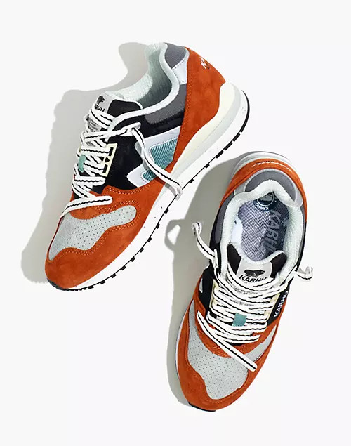 Karhu Unisex Suede Synchron Classic Lace-Up Sneakers | Madewell