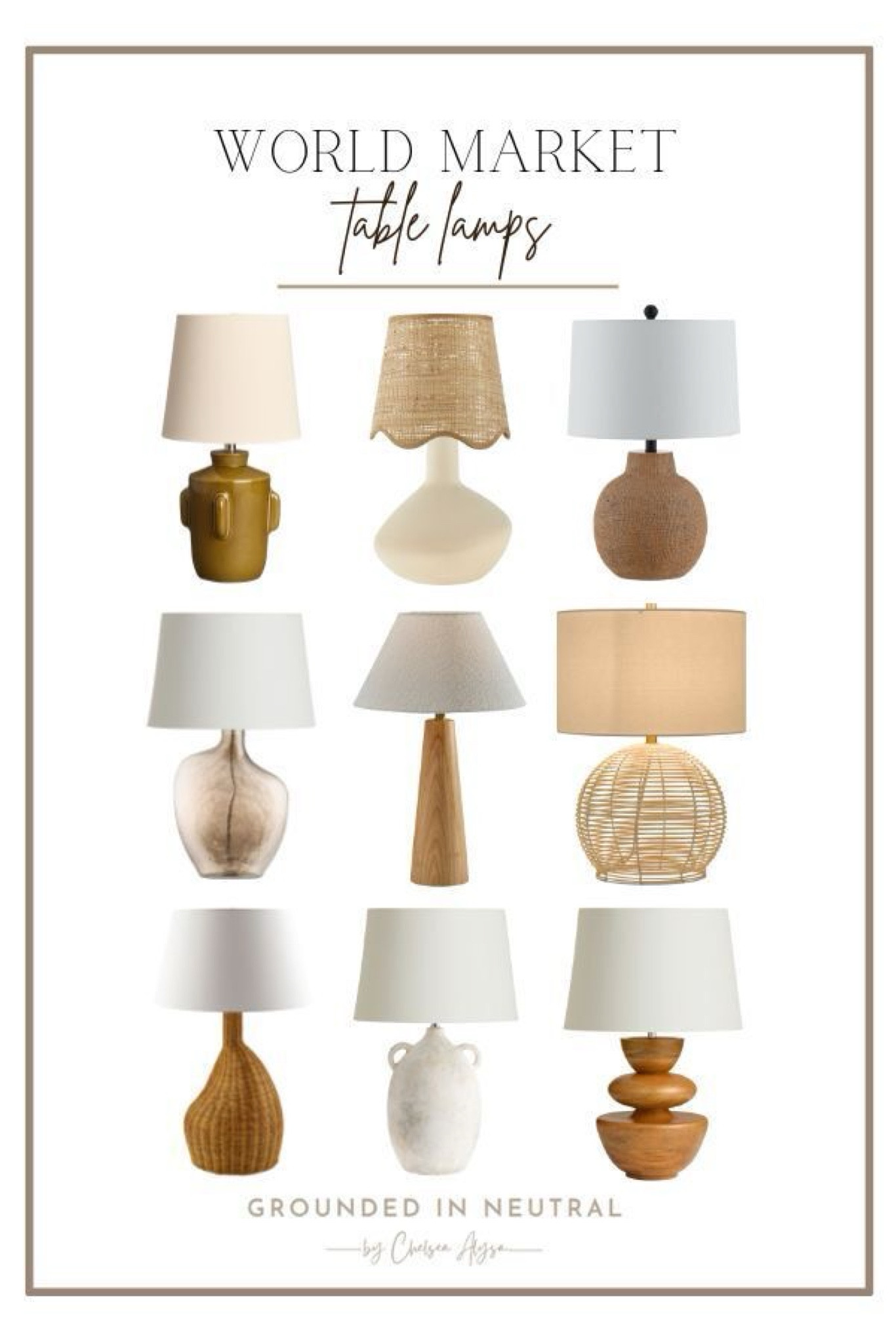 World Market table lamps I'm loving. 

#LTKHome #LTKStyleTip #LTKSeasonal