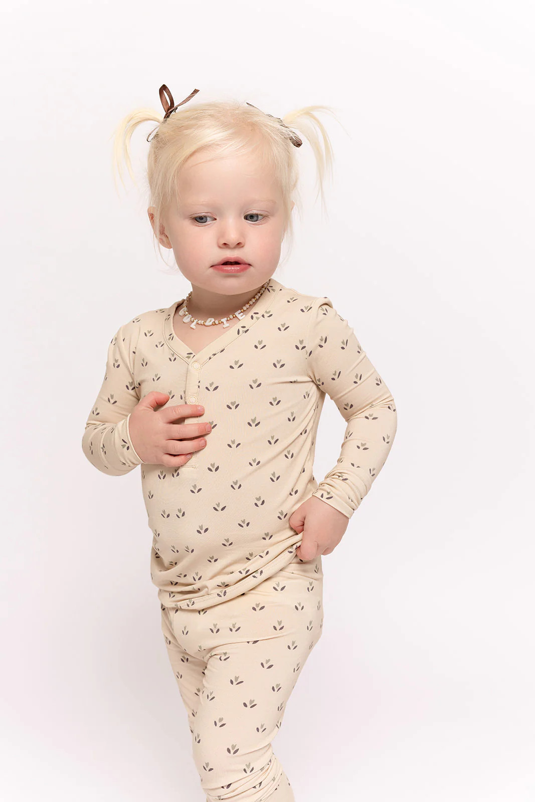 Bamboo Two Piece Pajamas | Flora | Forever French