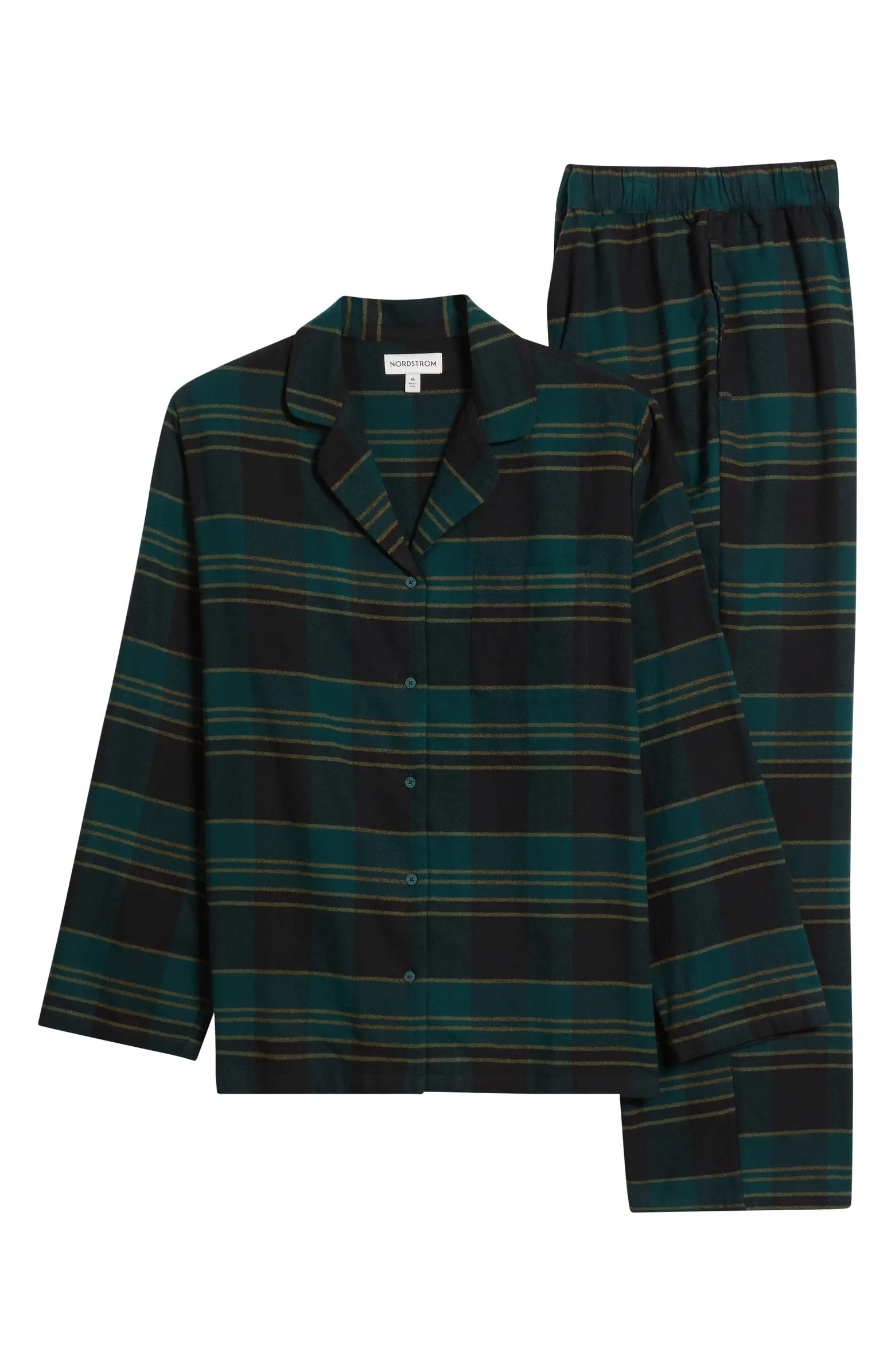 Plaid Flannel Pajamas | Nordstrom