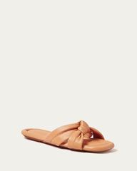 Polly Caramel Puffy Knot Sandal | Loeffler Randall