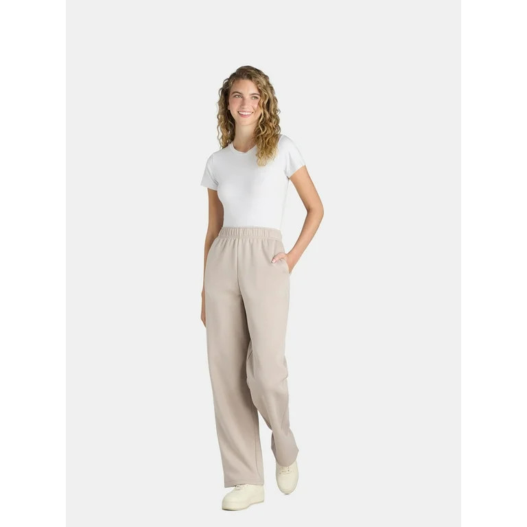 Athletic Works Women's Fleece Pants with Pockets, Sizes XS-XXXL - Walmart.com | Walmart (US)