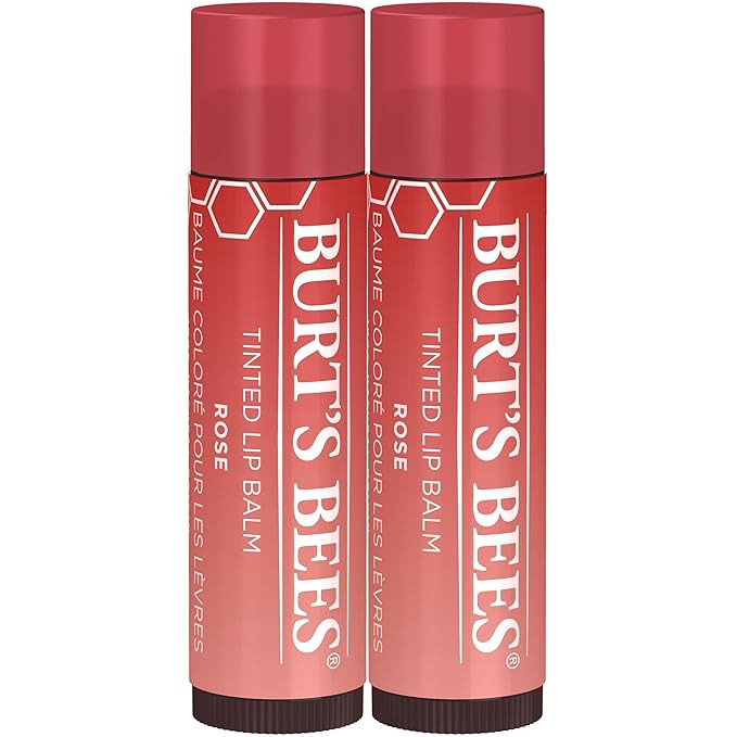 Burt's Bees Lip Tint Balm Stocking Stuffers Gifts, Long Lasting 2 in 1 Duo Tinted Balm Formula, C... | Amazon (US)
