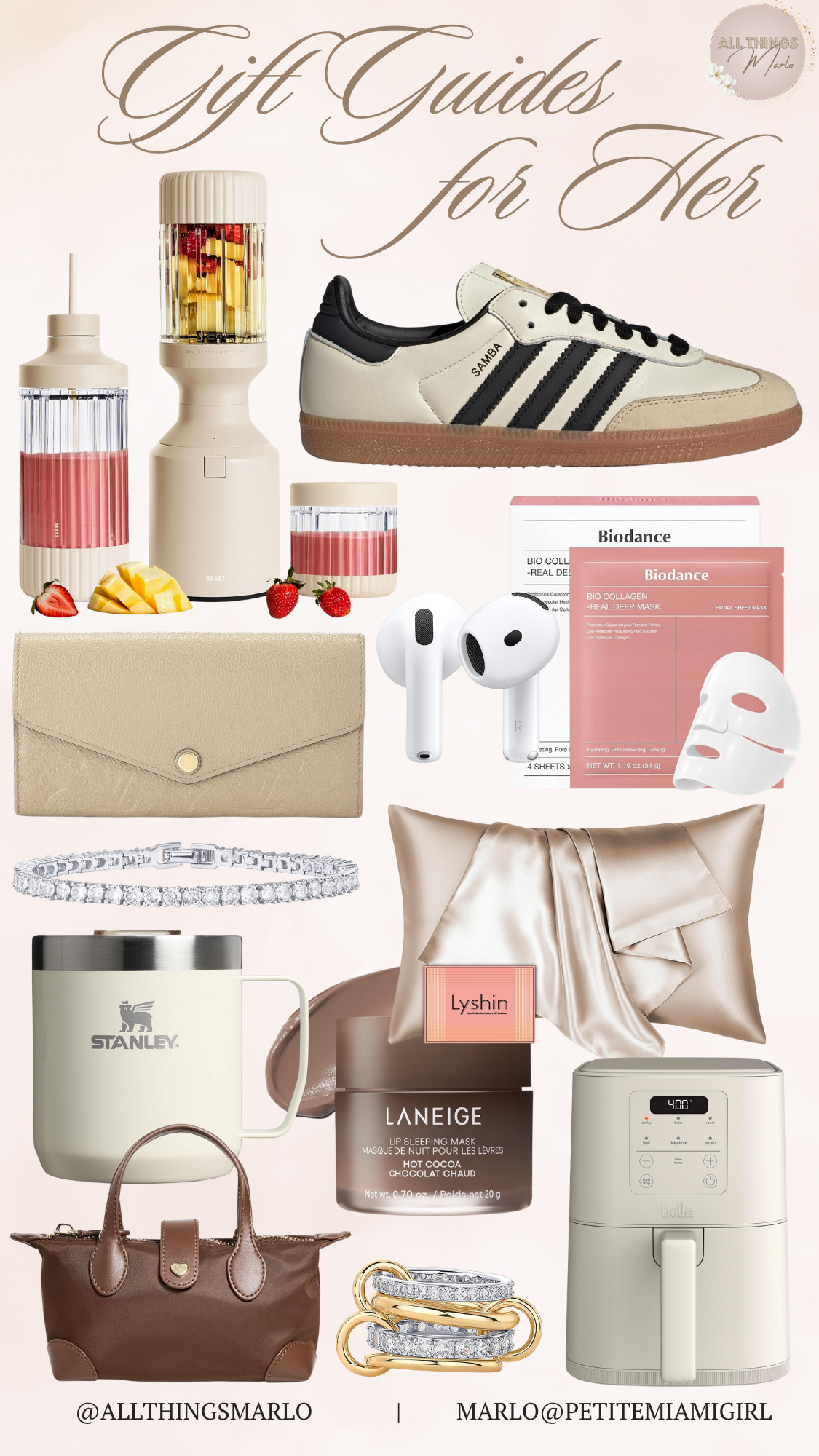 Gift guides for her. 

 #LTKGiftGuide #LTKHoliday #LTKSeasonal