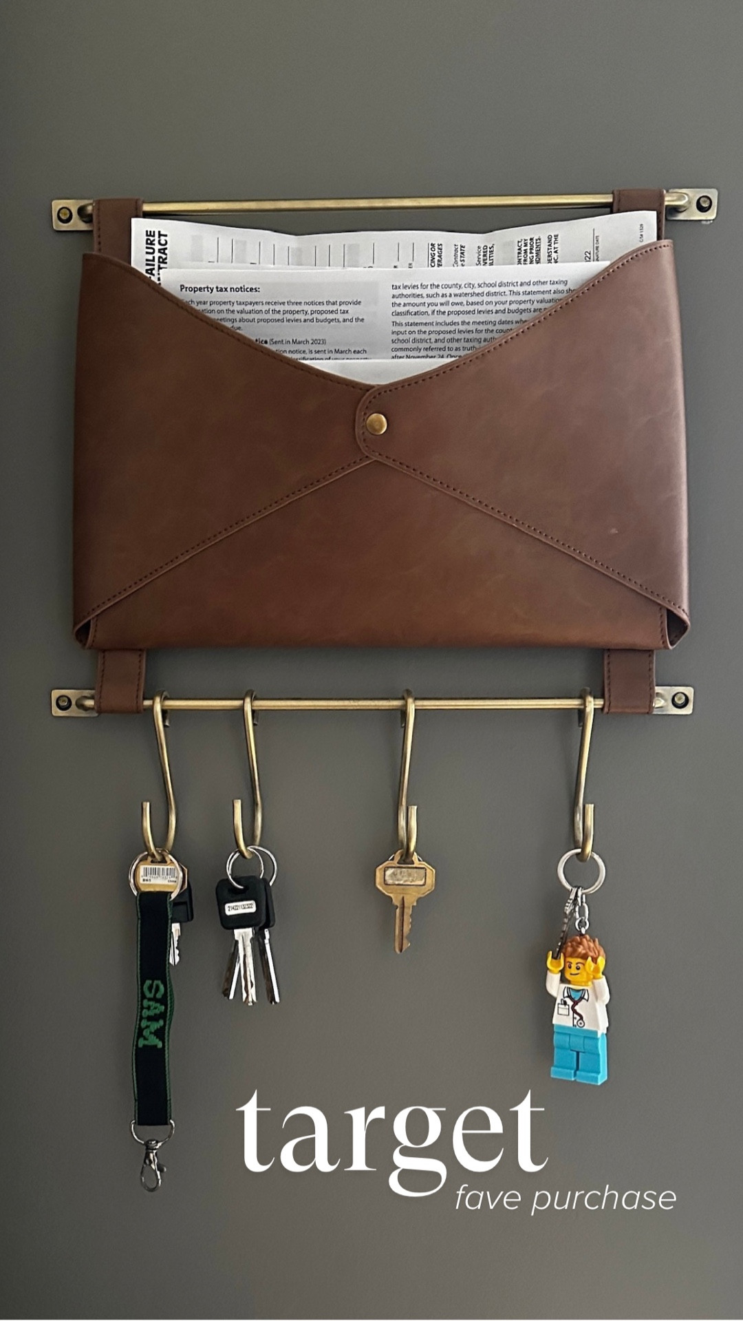 2026 goals—home organization! And if you haven’t yet purchased this entryway organizer from Target, what are you waiting for?! I yap about it all the time as it’s one of my favorite Target home finds EVER. Yes, ever.

#LTKHome #LTKFindsUnder100 #LTKFindsUnder50