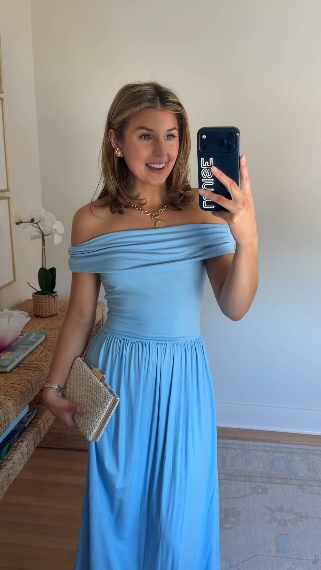 Cute dress for a baby or bridal shower! Wearing a S