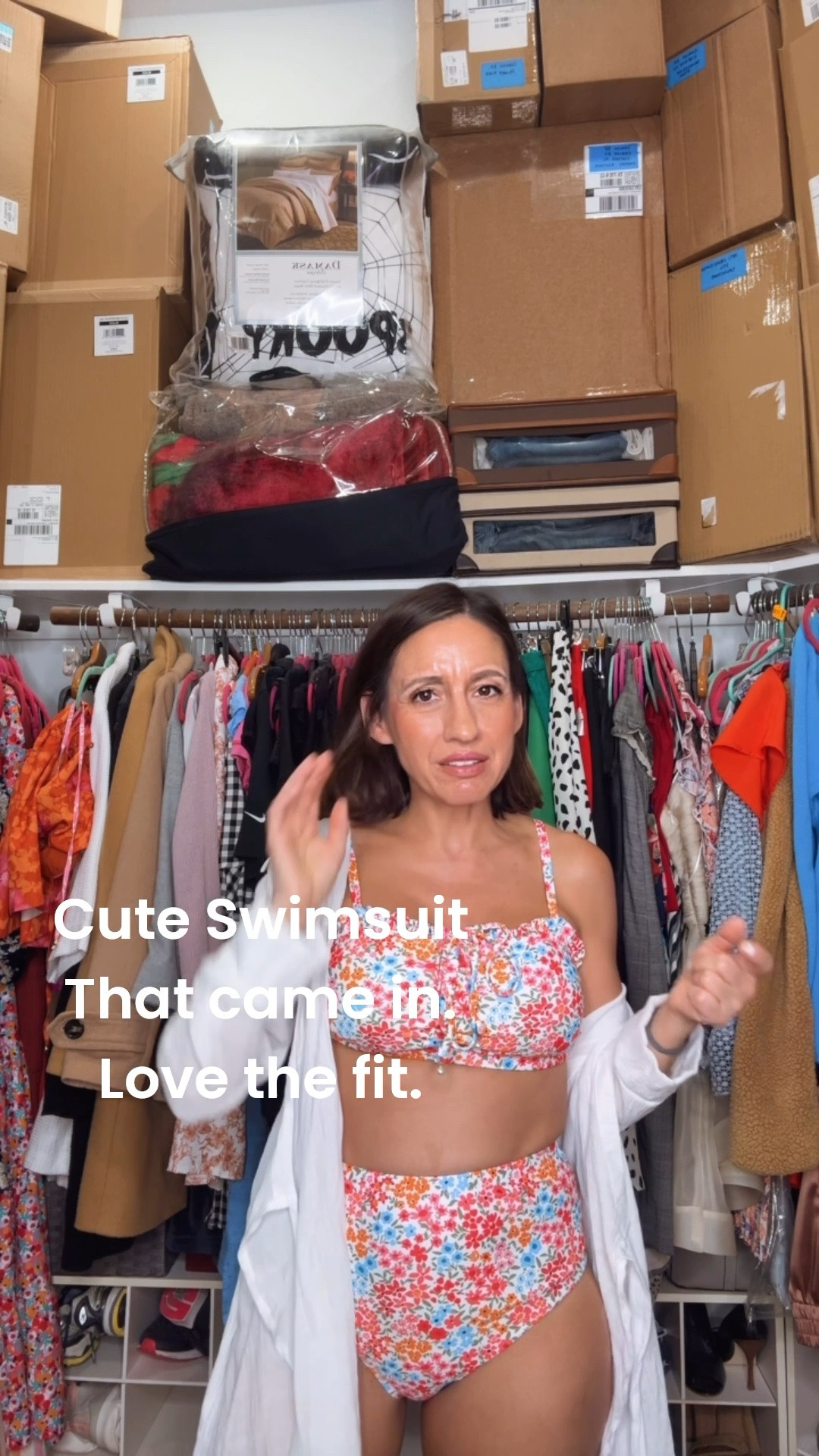 Hi! Here are 2 really pretty retro bikinis that I love. The floral retro bikini is really fun. It runs true to size and has great bum coverage. 
The second floral retro bikini is amazing. It has the prettiest details and both bikini tops have adjustable straps. 
Both run true to size. 
Petite style 
Petite outfit 
Walmart bikini

#LTKOver40 #LTKPetite #LTKSwim