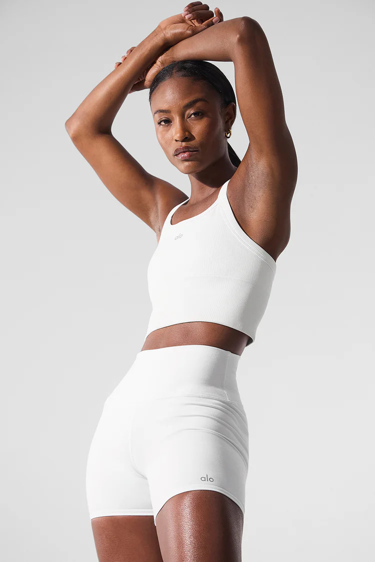Seamless Ribbed Favorite Bra Tank | Alo Yoga (US)