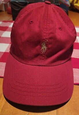 Vintage Polo Ralph Lauren Hat Adult Adjustable Strapback Red Baseball Cap Pony | eBay CA