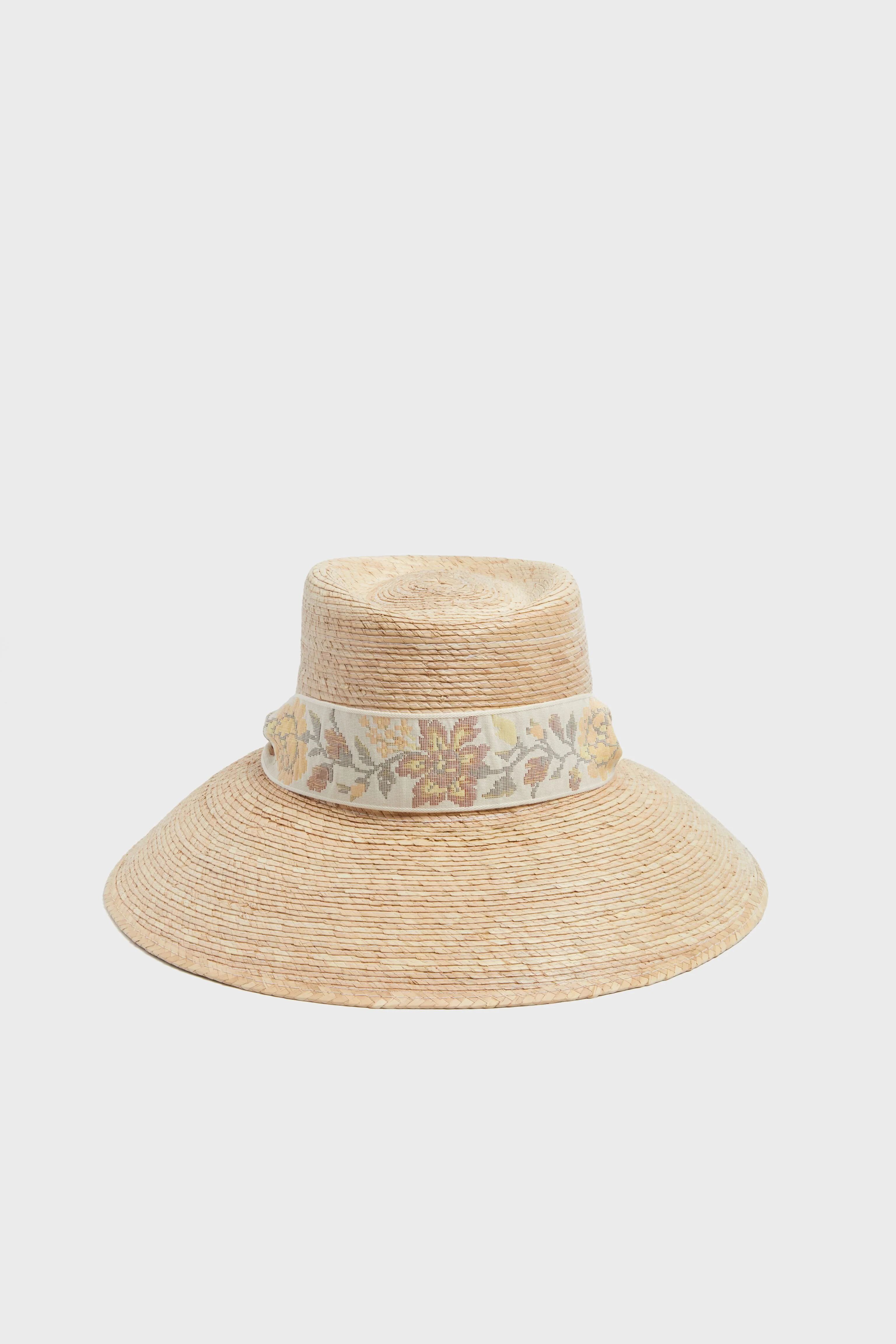 Exclusive Ivory Jacquard Wildflower Hat | Tuckernuck (US)