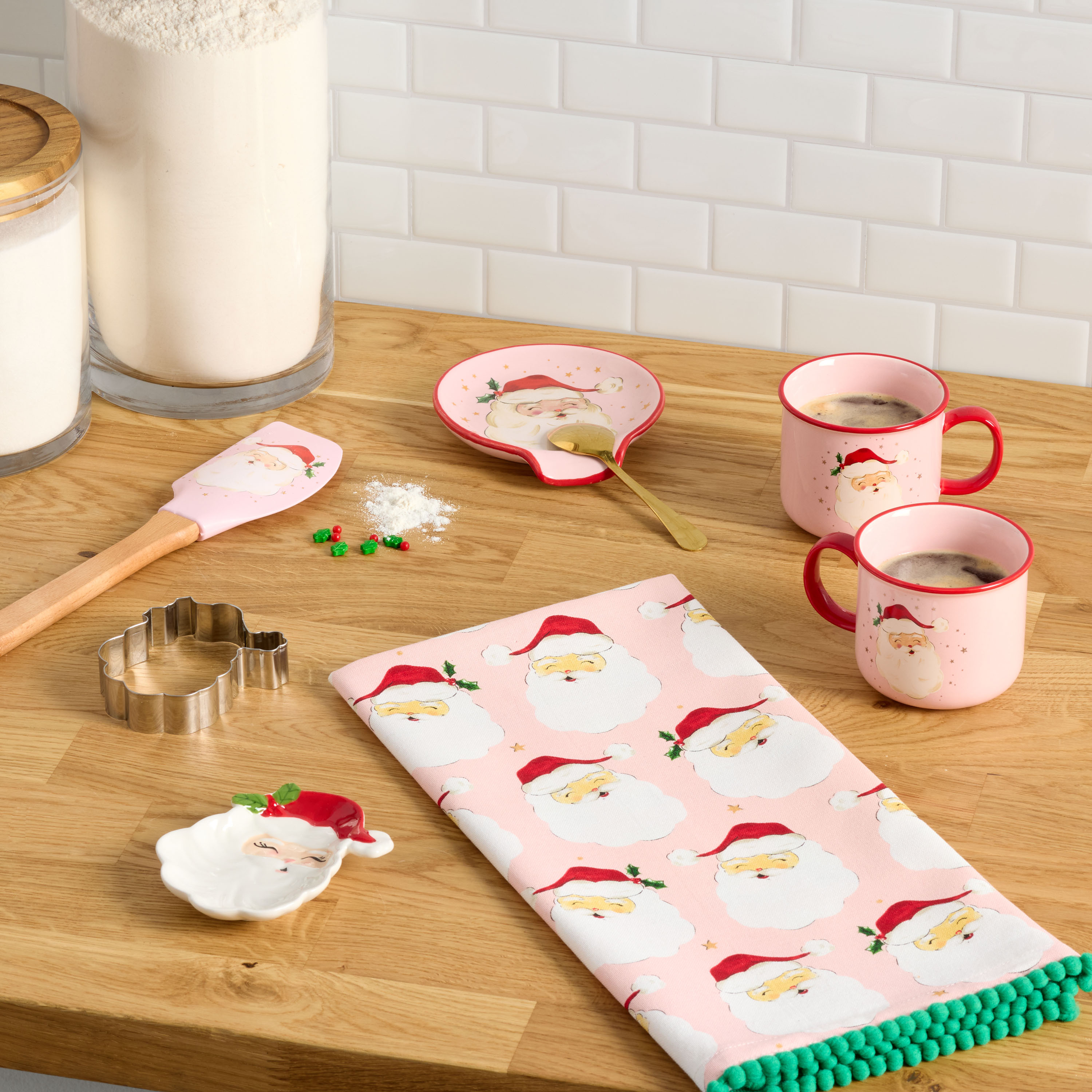 Coming to Town Santa Kitchenware Collection | World Market