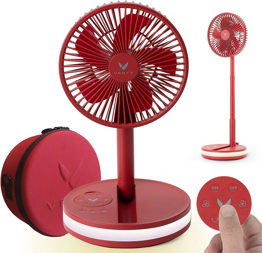 VENTY Portable Fan - Wireless Battery Operated Fan, 48HR Run Time 16000MAH Oscillating Rechargeab... | Amazon (US)