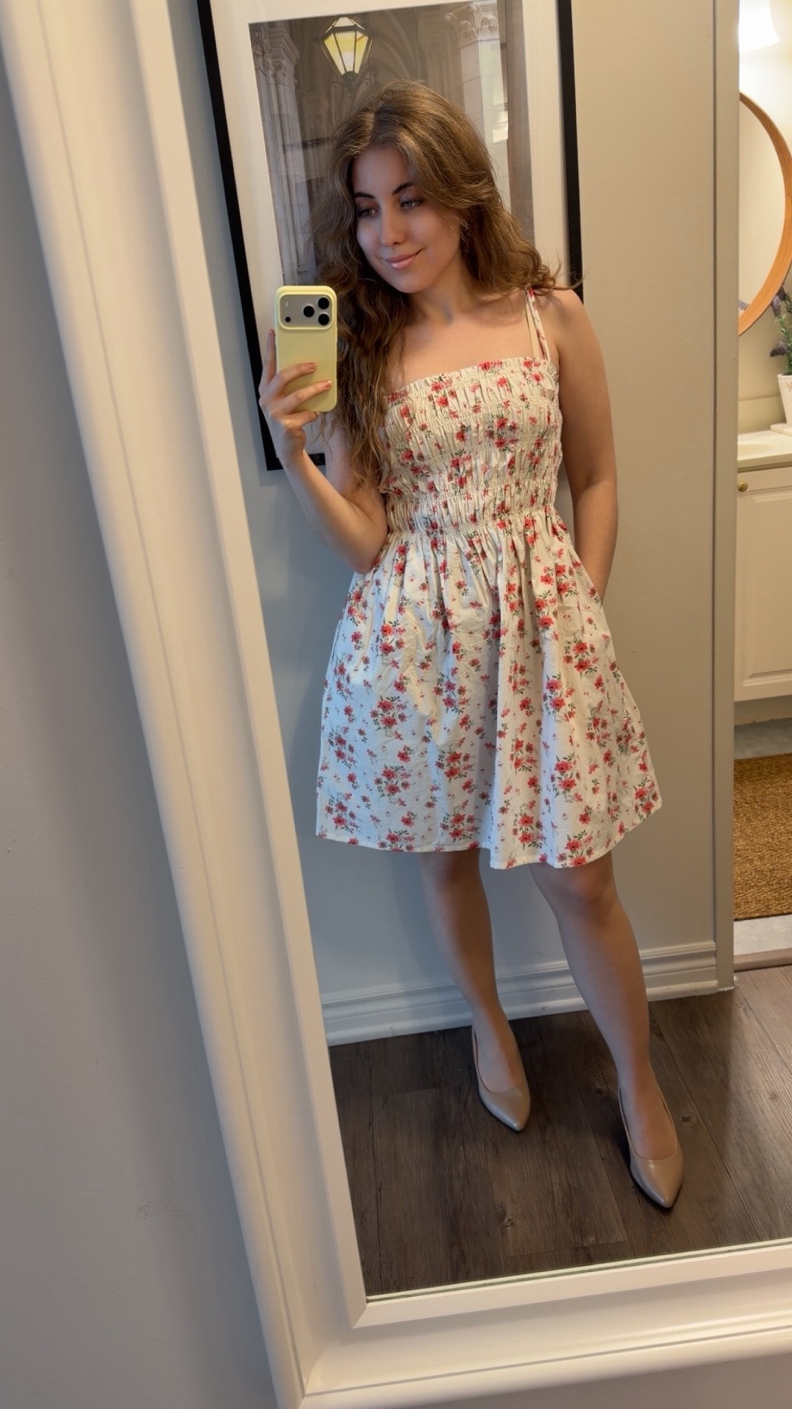 Poplin cotton dress.

#LTKootd