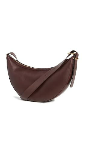 Madewell Essentials Crescent Sling Bag, Chocolate Raisin, Brown, One Size | Amazon (US)