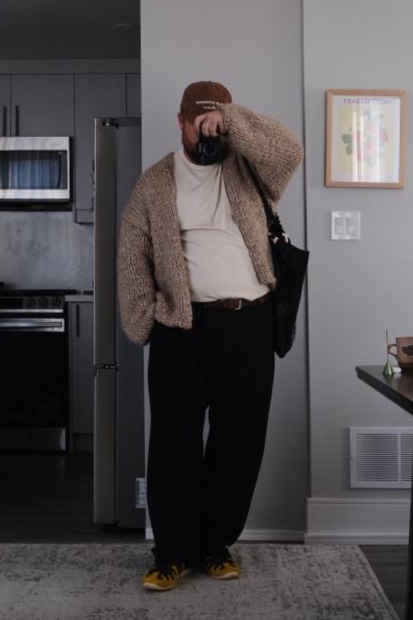 Comfy cozy season is here. Fall season is coming.
Oversized big sweater, warm spiced fragrances, and a fun shoe.

Scent from @aesop
Pants @johnnybigg pleated pants 
Shoes @adidas x braindead 
Rings are @aasstteerriisskk and @clocksandcolours 
Hat from @fivestudiosmtl 
Sweater from @maisonsimons 

#mensbeard #mensfashion #fallfashion #sweater #knit #cozy #comfystyle #basics #mensfall #mensfragrance #2xl #tattoos #bigguy

#LTKplussize #LTKmens #LTKSeasonal