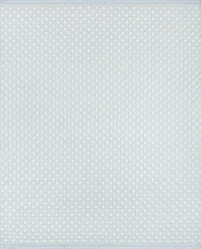 Erin Gates by Momeni Langdon Windsor Blue Hand Woven Wool Area Rug 5' X 8' (LANGDLGD-2BLU5080) | Amazon (US)