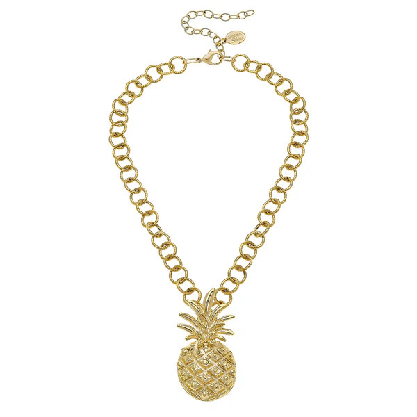 Pineapple Chain Necklace | Susan Shaw