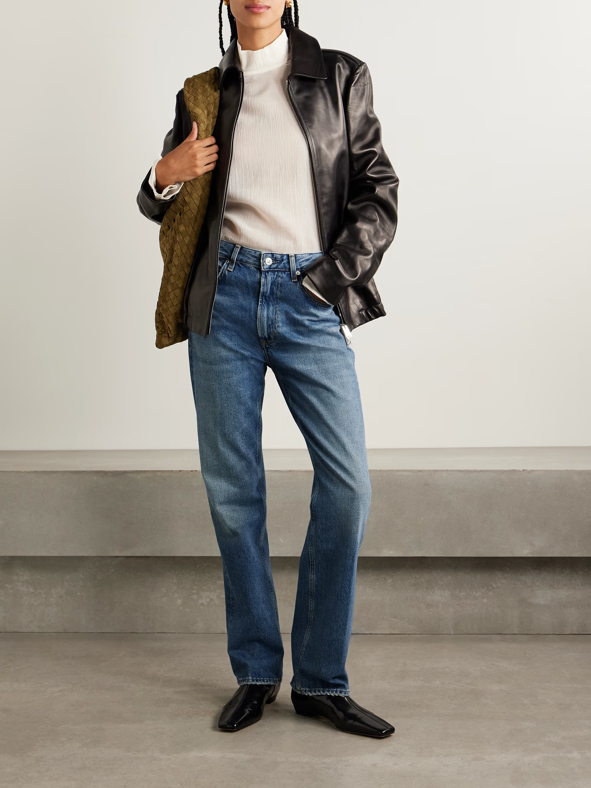 Zurie high-rise straight-leg jeans | NET-A-PORTER (UK & EU)