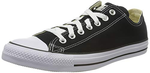 Converse Women's Low-Top Trainers, Black White, 4-4.5 | Amazon (US)