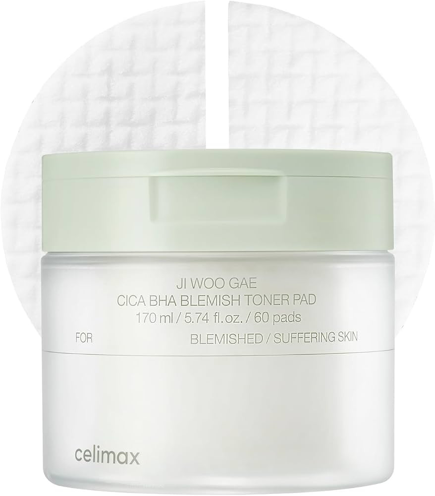 celimax Cica Bha Blemish Toner Pads Bha Pha Lha Complex, Centella Asiatica Extract, Hydrating, Mo... | Amazon (DE)