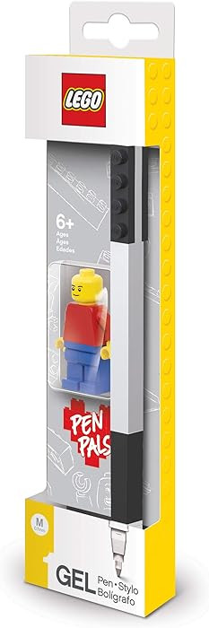 LEGO Stationery Pen Pal - Black Gel Pen + LEGO Minifigure (52601), Minifigure Colors May Vary | Amazon (US)