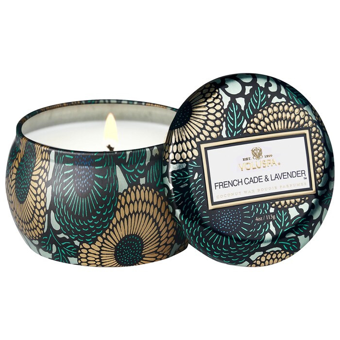 Mini French Cade & Lavender Decorative Tin Candle - VOLUSPA | Sephora | Sephora (US)