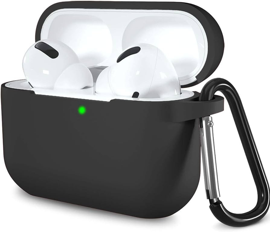 Lerobo Compatible with AirPods Pro Case, Full Protective Shockproof Washable Silicone Cover Case ... | Amazon (US)