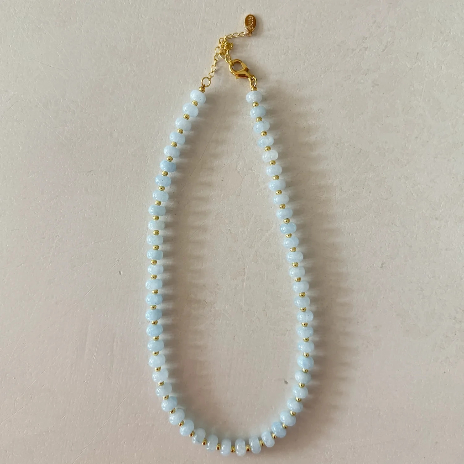 Sea Glass Necklace - Dusty Blue | Smith and Co. Jewel Design