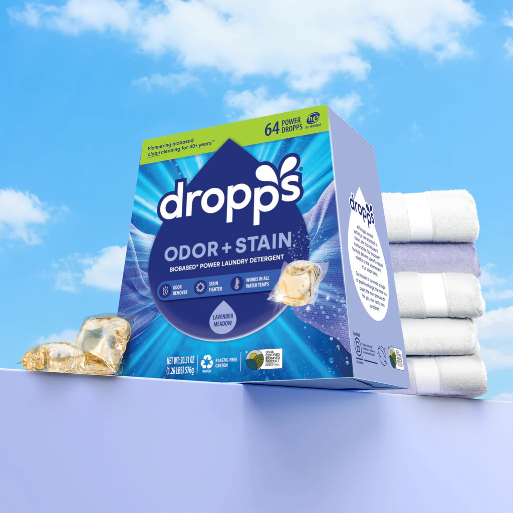Odor & Stain Laundry Detergent Pods, Lavender Meadow | Dropps
