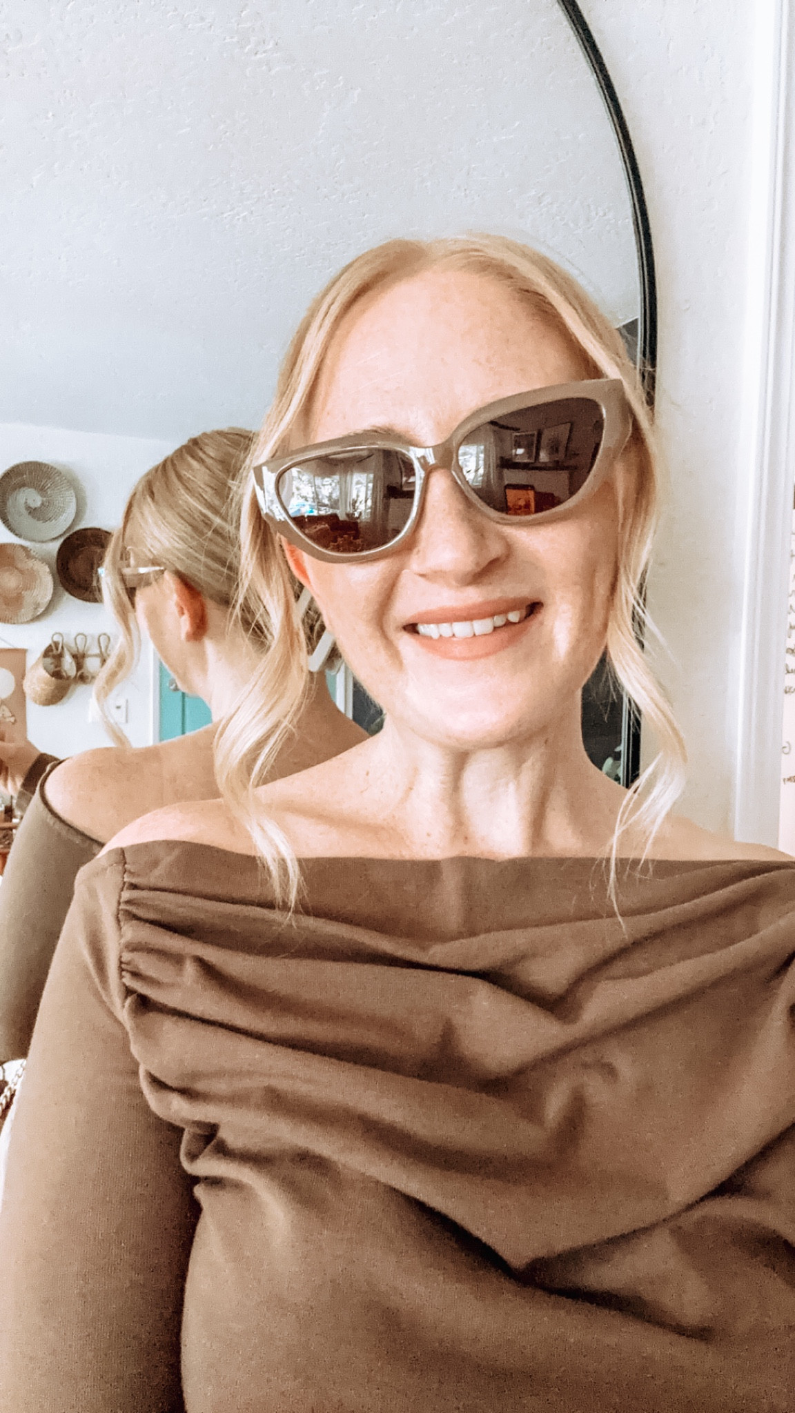 Affordable Amazon Sunnies ✨ love this chic cat eye style in a great neutral color! 

Amazon sunglasses, affordable sunglasses, affordable sunnies, trending sunglasses, sunglasses style, cat eye sunnies, 90s sunglasses, oversized sunglasses, fun sunglasses, tortoiseshell sunglasses 

#LTKStyleTip #LTKFindsUnder50 #LTKFindsUnder100