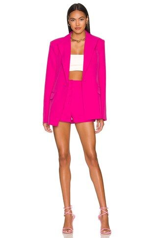 Camila Coelho Morena Blazer in Fuchsia from Revolve.com | Revolve Clothing (Global)